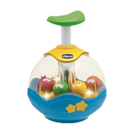image - 922399821 - Trottola elettronica a tema marino che ruota pesciolini colorati con luci e melodie, stimolando la coordinazione manuale e la sensibilit&agrave; musicale del bambino. - 4705802_2.jpg