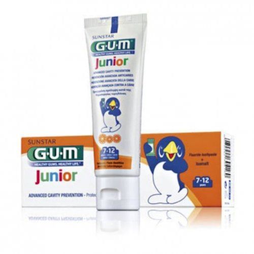 image - 930007392 - GUM JUNIOR DENTIFRICIO BAMBINI 7/12 FLUORO 1000 PPM 50 ML - 7877325_1.jpg