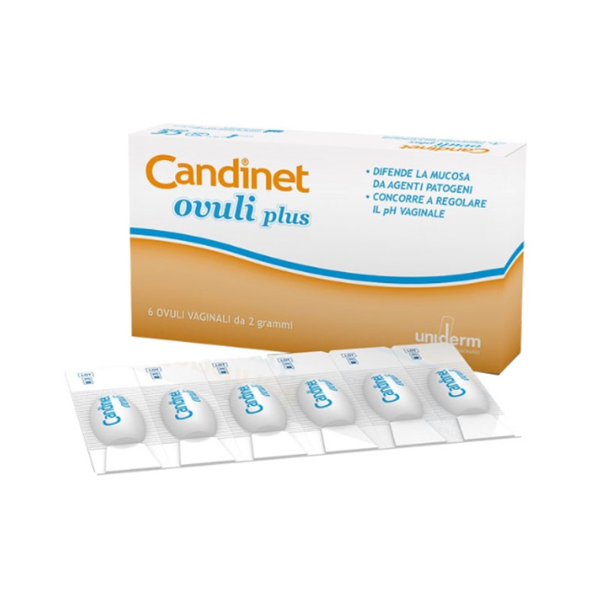 Candinet Plus Ovuli Vaginali 6 Pezzi