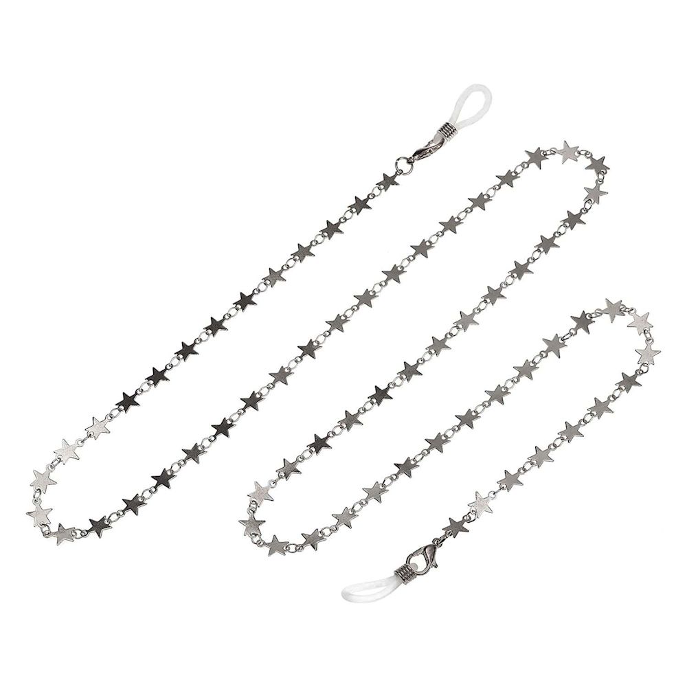 943810414 - CONTACTA CATENINA OCCHIALI STELLE/ARGENTO 1 PEZZO - 4726030_2.jpg