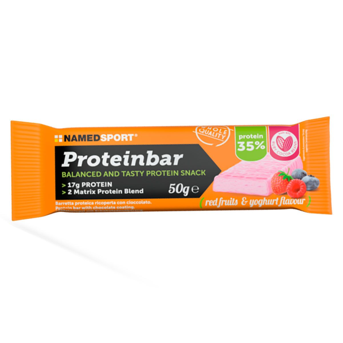 Proteinbar Red Fruits & Yoghurt Barretta energetica 50g