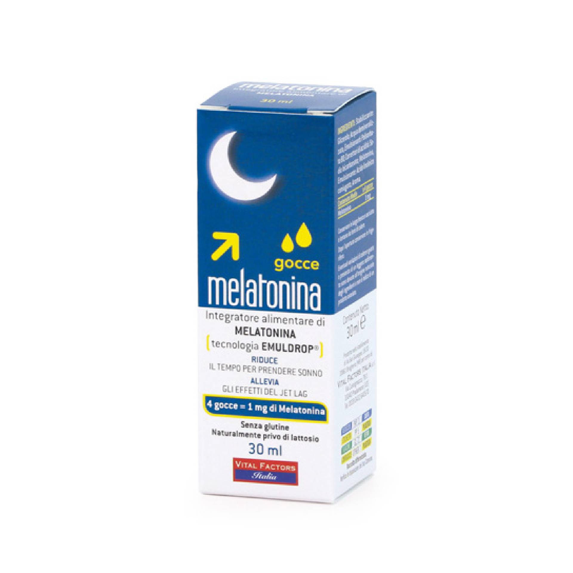 Melatonina Gocce Integratore Sonno 30ml