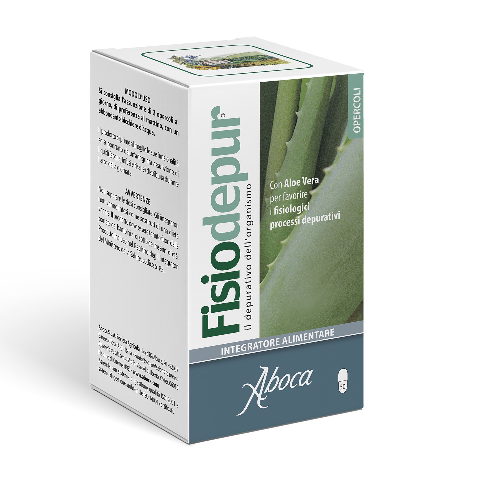 Aboca Fisiodepur Integratore Depurativo 50 Opercoli