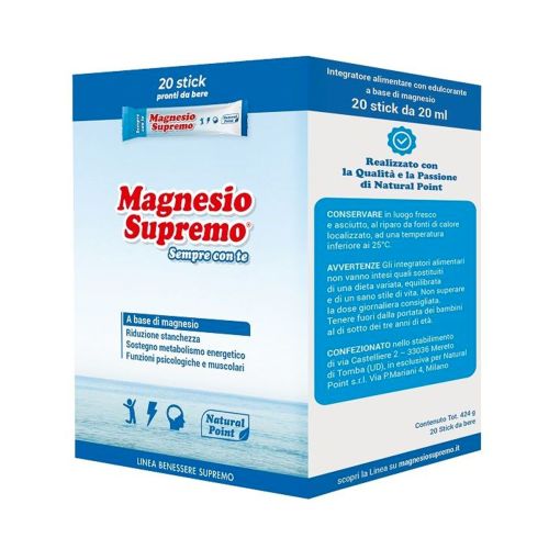 980804862 - Magnesio Supremo Sempre Con Te Integratore di Magnesio 20 stick pack - 4736917_2.jpg
