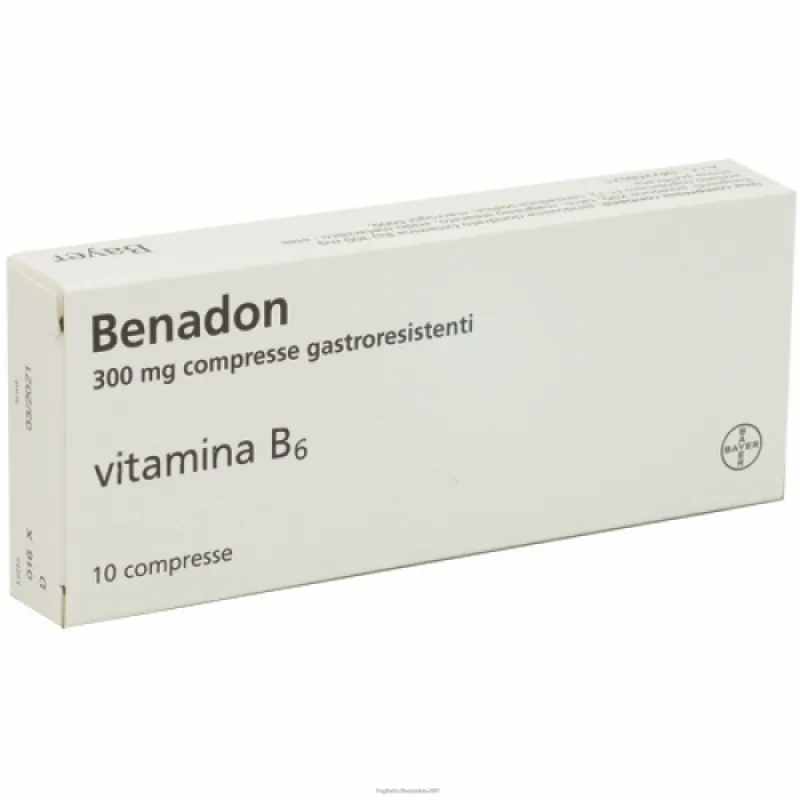 Benadon 300mg 10 Compresse Gastroresistenti