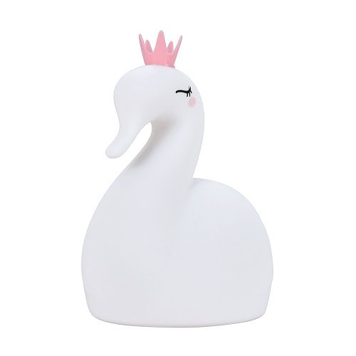 Sweet Dreams Lampada Notturna Cigno In Silicone Per Bambini