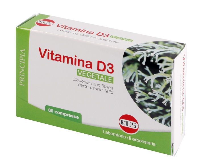 Vitamina D3 Vegetale Integratore Salute Ossa 60 Compresse