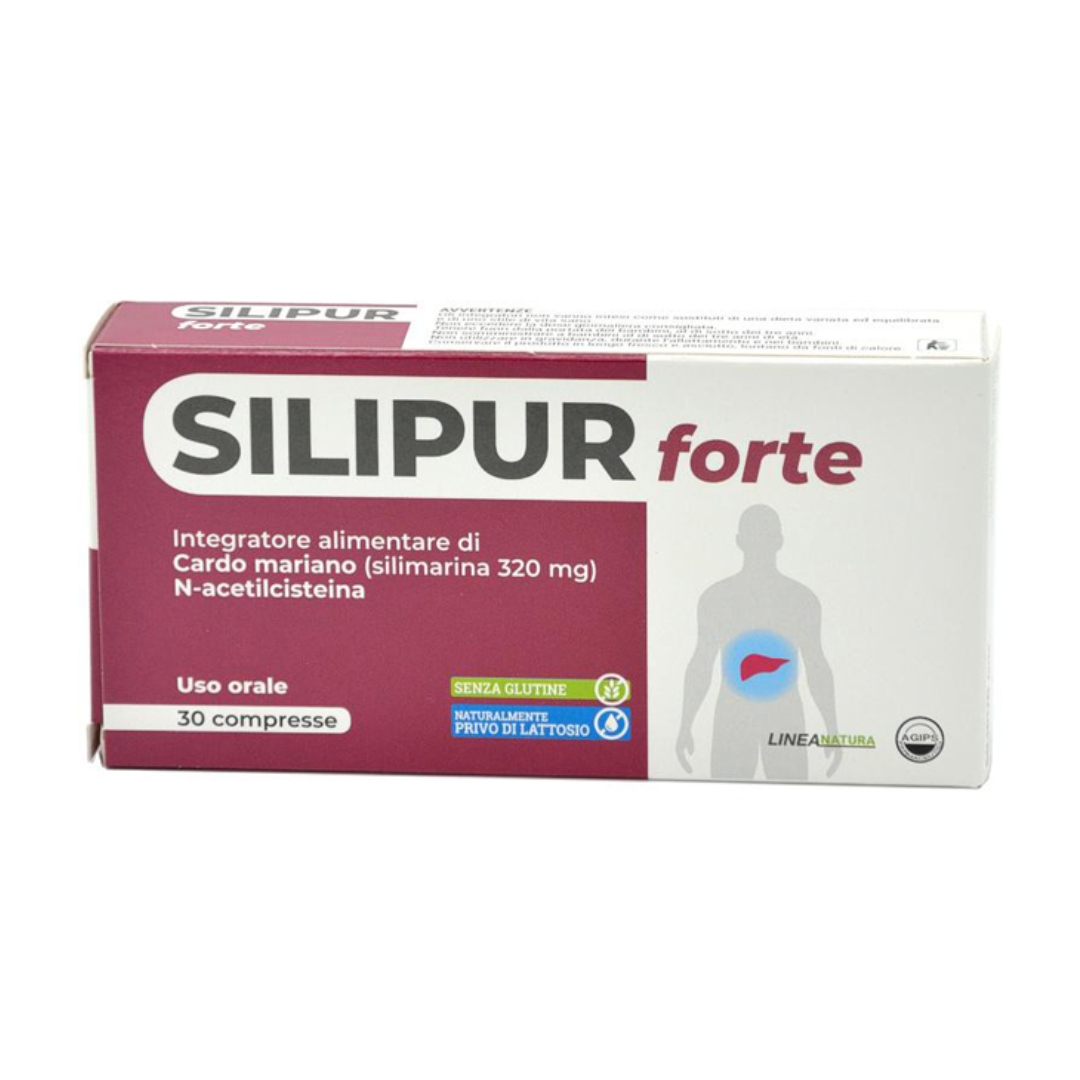 Silipur Forte Integratore Depurazione Epatica 30 Compresse