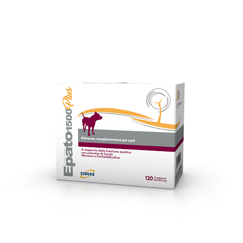 Epato 1500 Plus Integratore Funzione Epatica Cane 120 Compresse
