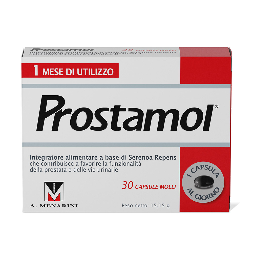 Prostamol Integratore Prostata 30 Capsule Molli