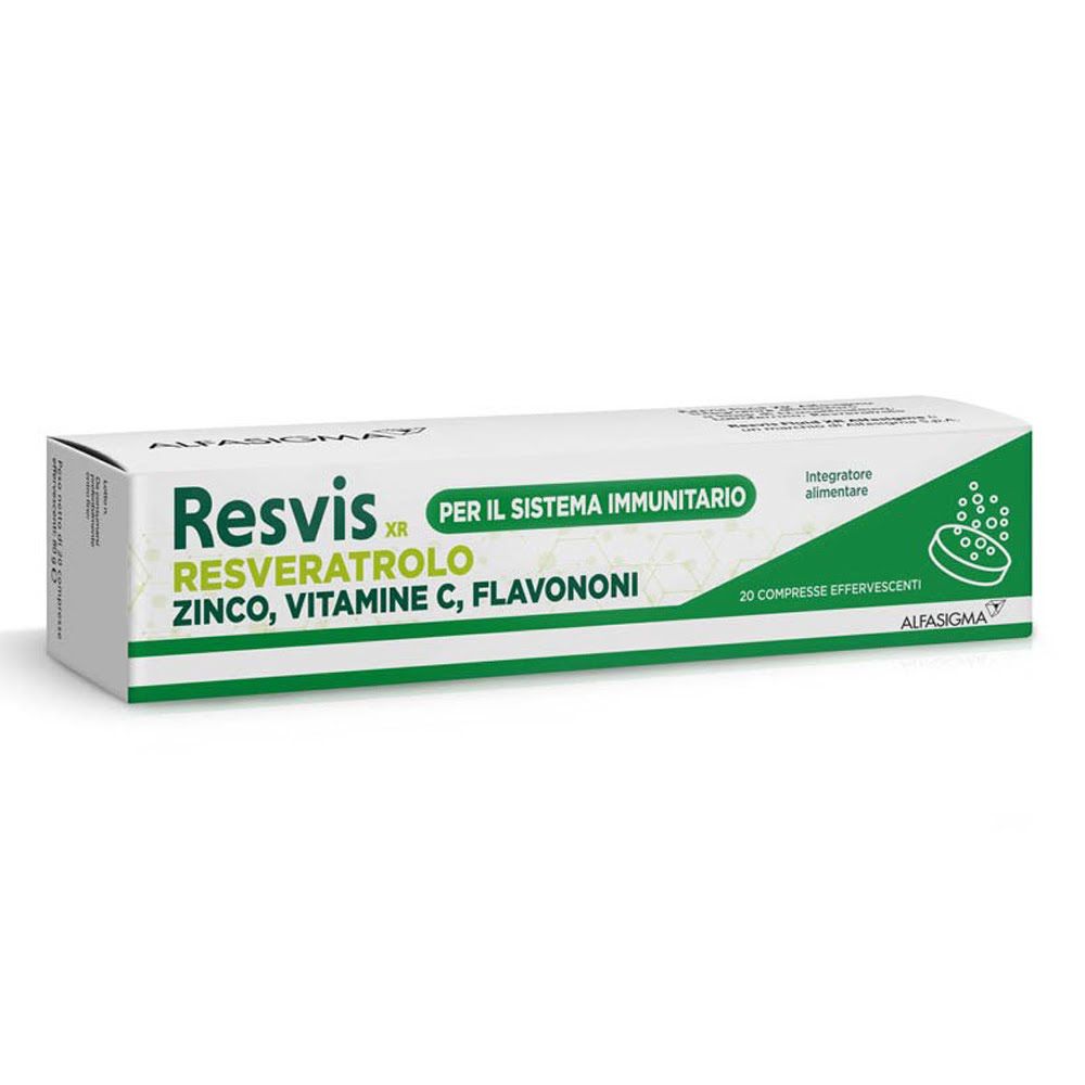 Resvis Xr Integratore immunostimolante 20 Compresse Effervescenti