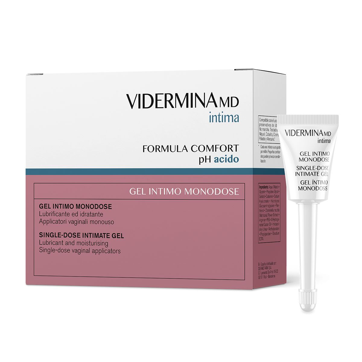 Vidermina Gel Intimo Monodose 6 Fiale 5ml