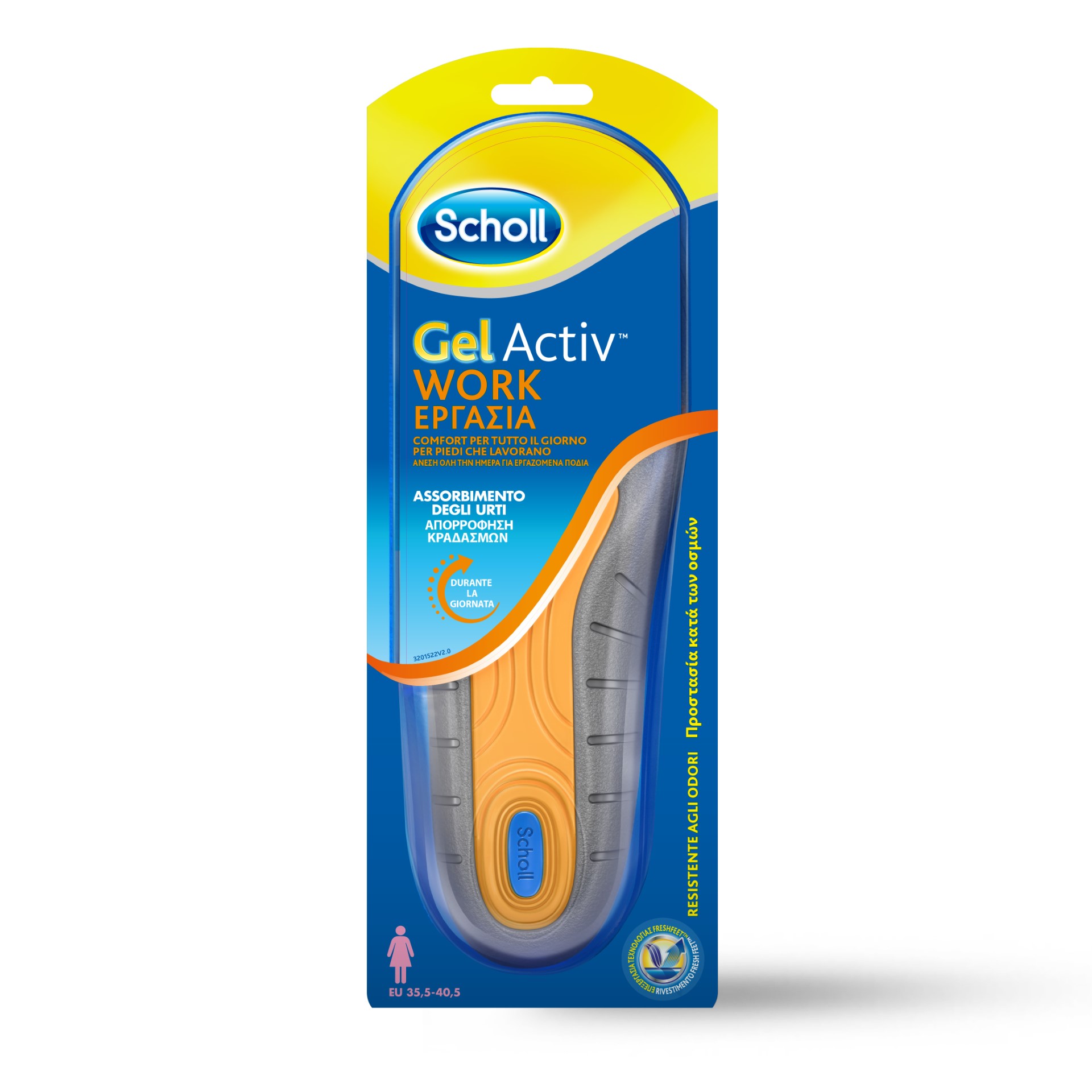 Scholl Gel Active Work Donna