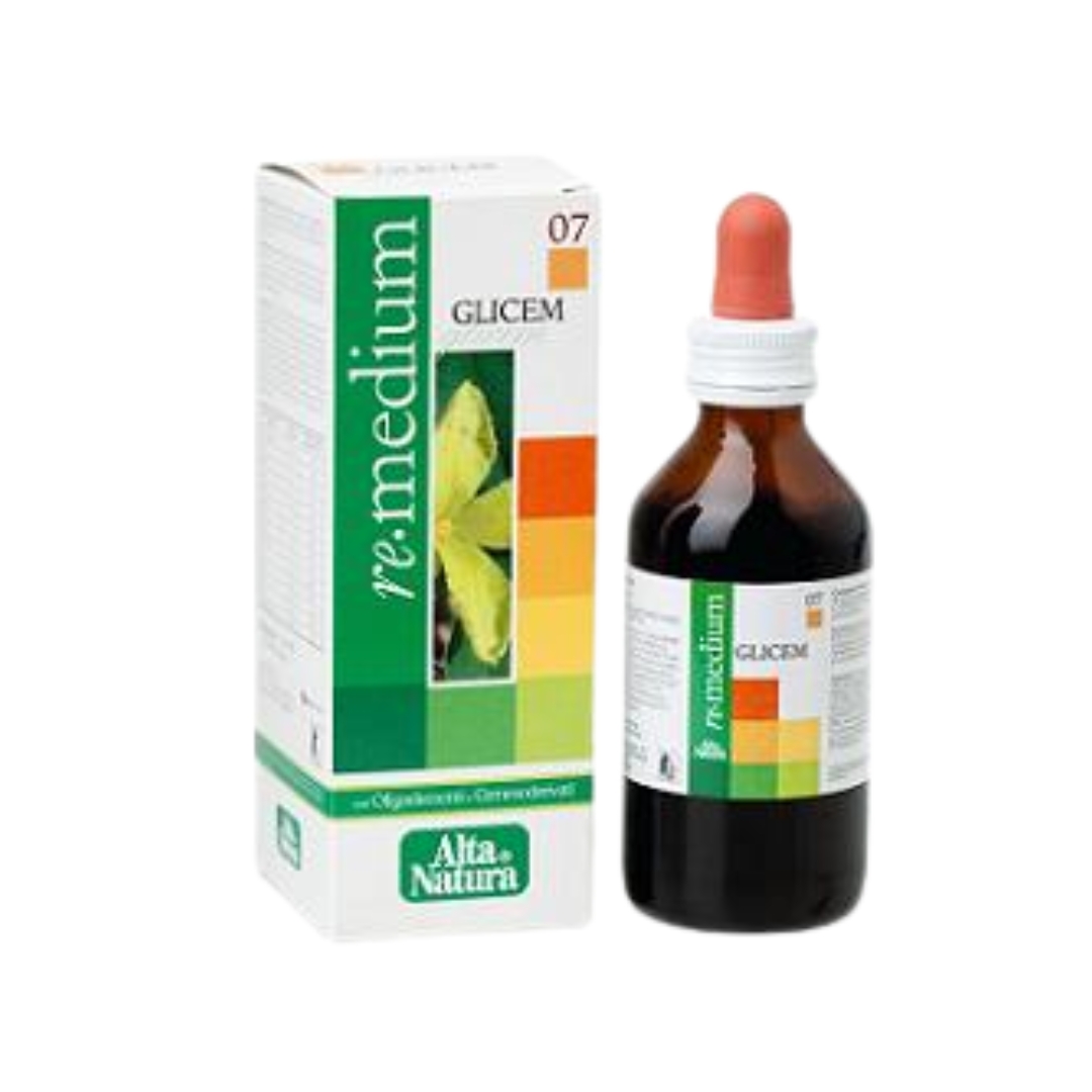 Alta Natura Remedium 07 Glicem Integratore Iperglicemia In Gocce 100ml