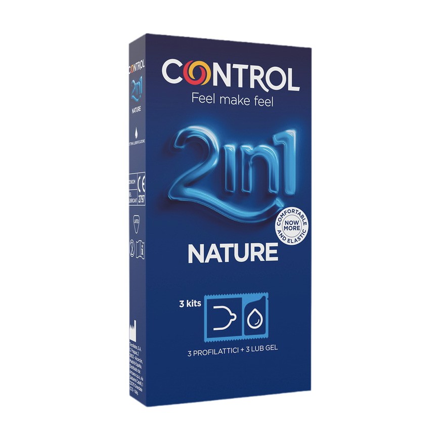 image - 979946427 - Preservativi in lattice naturale con gel lubrificante, confezione da 3 kit (3 preservativi + 3 dosi di gel). - 4707695_2.jpg