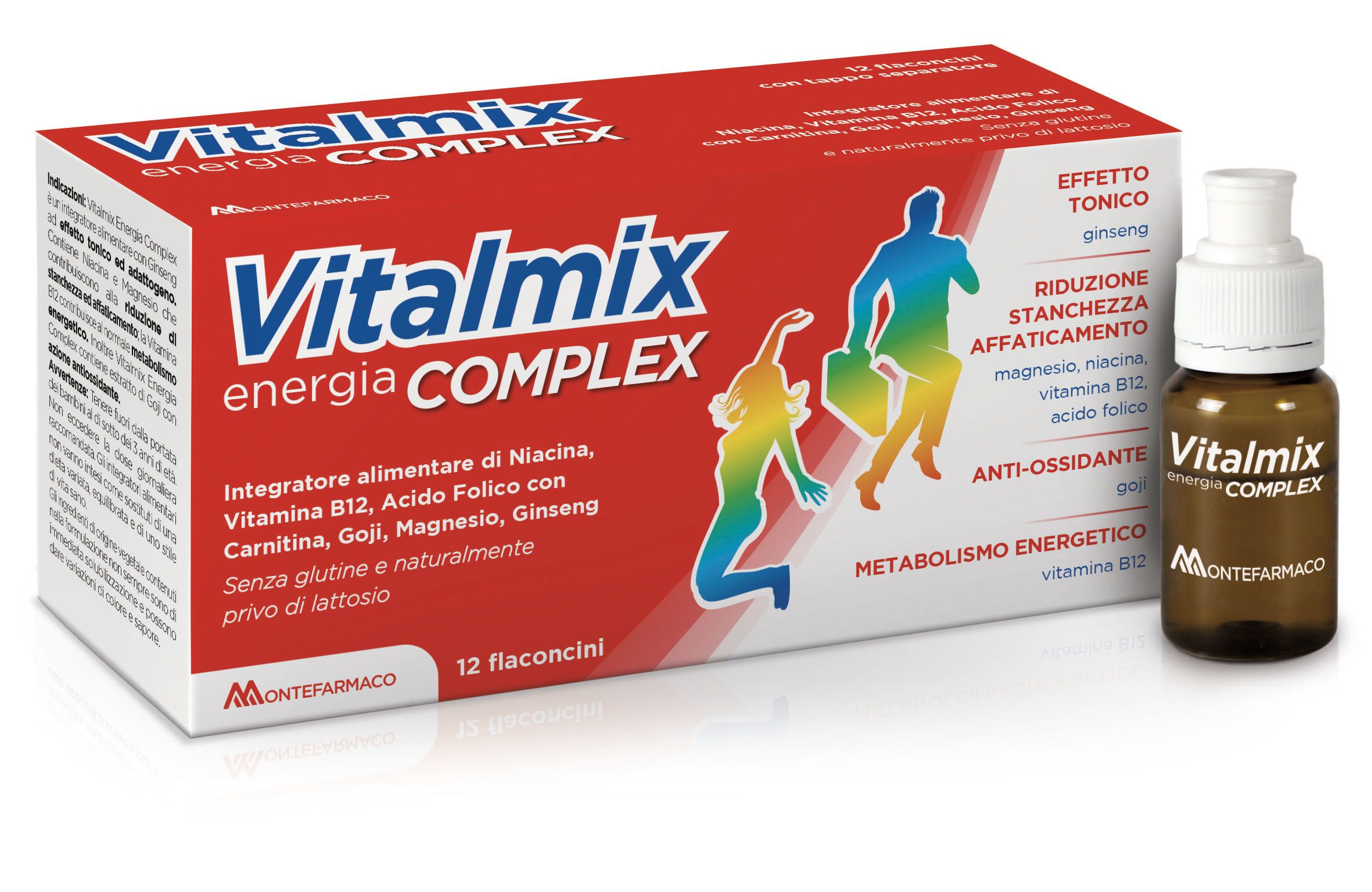 Vitalmix Complex Integratore tonico adattogeno 12 Flaconcini