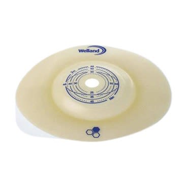 image - 970279170 - Placca convessa ritagliabile per colostomia e ileostomia, con flangia da 45 mm, confezione da 5 pezzi, diametro foro 13-25 mm. - 4875117_2.jpg
