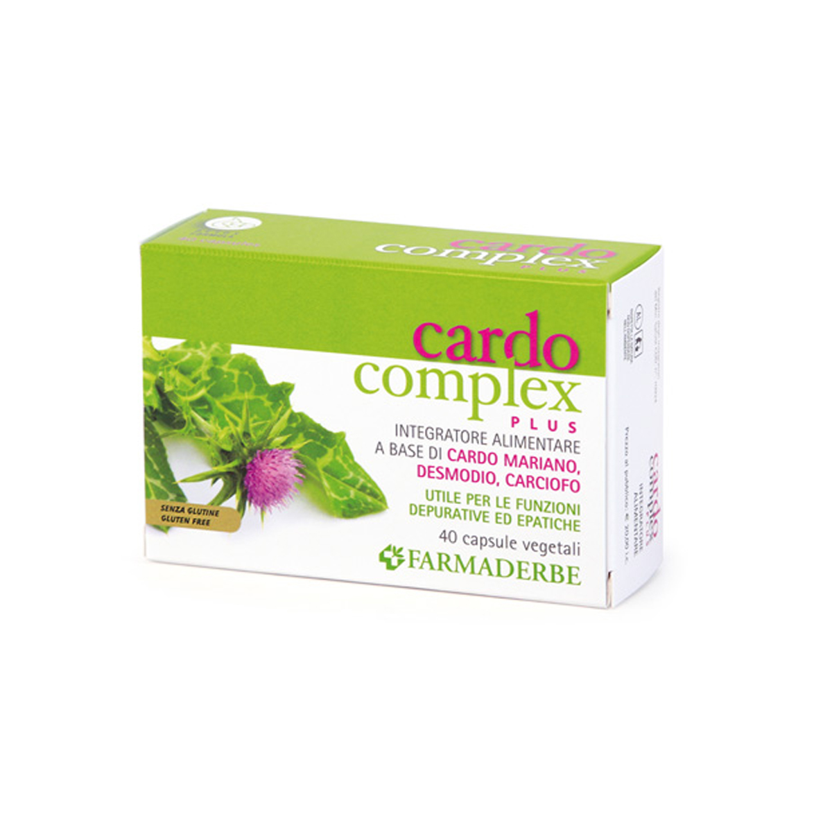 Cardo Complex Plus Integratore Regolazione Epatica 40 Capsule