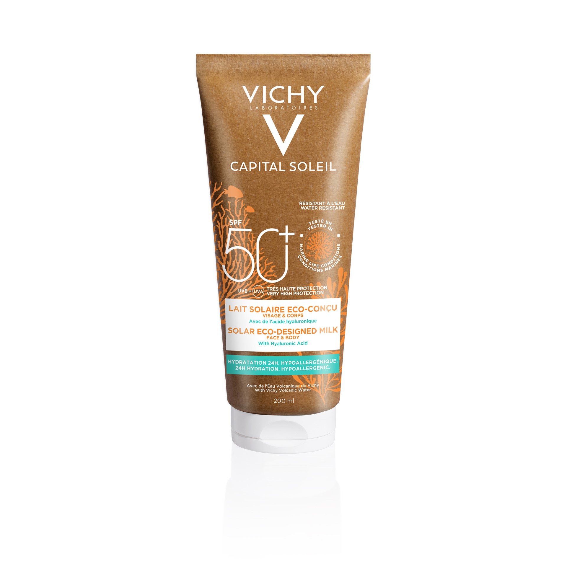 Vichy Capital Soleil Latte Solare Eco-sostenibile SPF 50+ 200ml