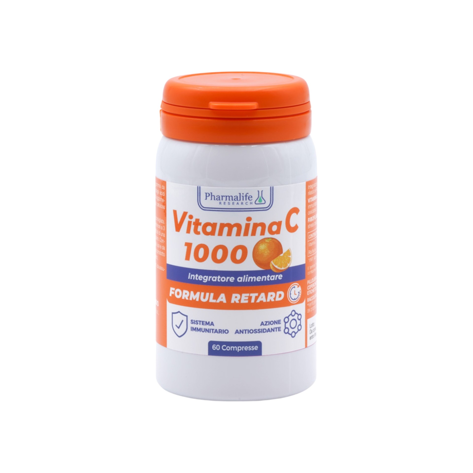 Vitamina C 1000 Integratore Antiossidante Supporto Immunitario 60 Compresse