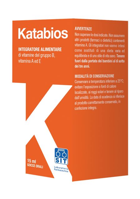 Katabios Gocce Integratore multivitamine 15ml