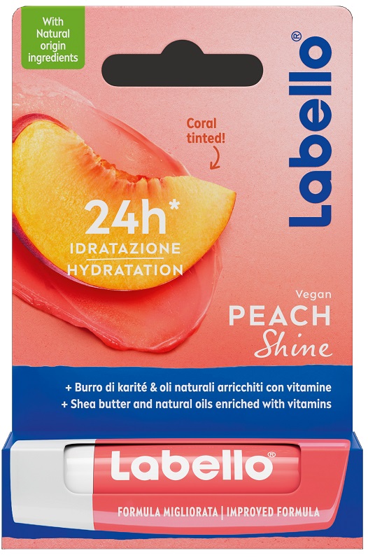 Labello labbra balsamo Peach Shine 5g