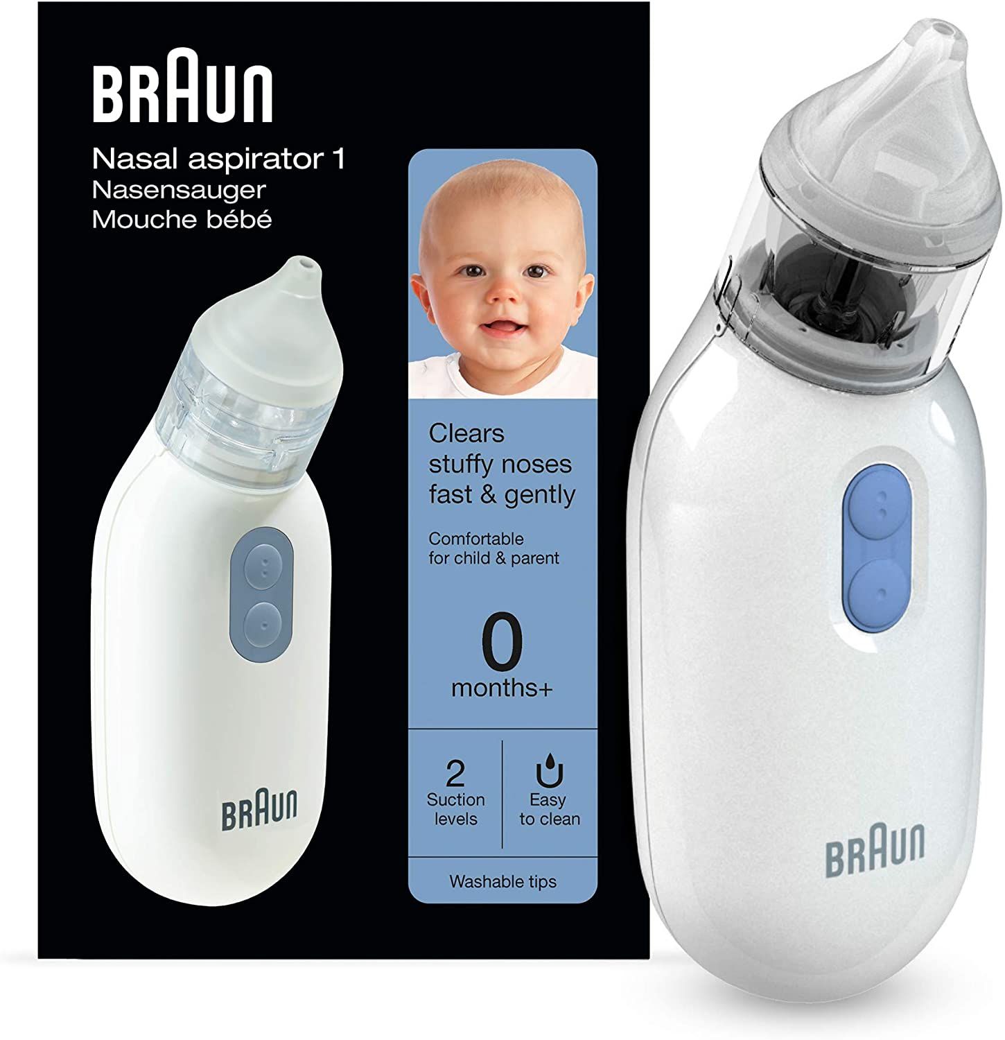 Braun Aspiratore Nasale Elettrico