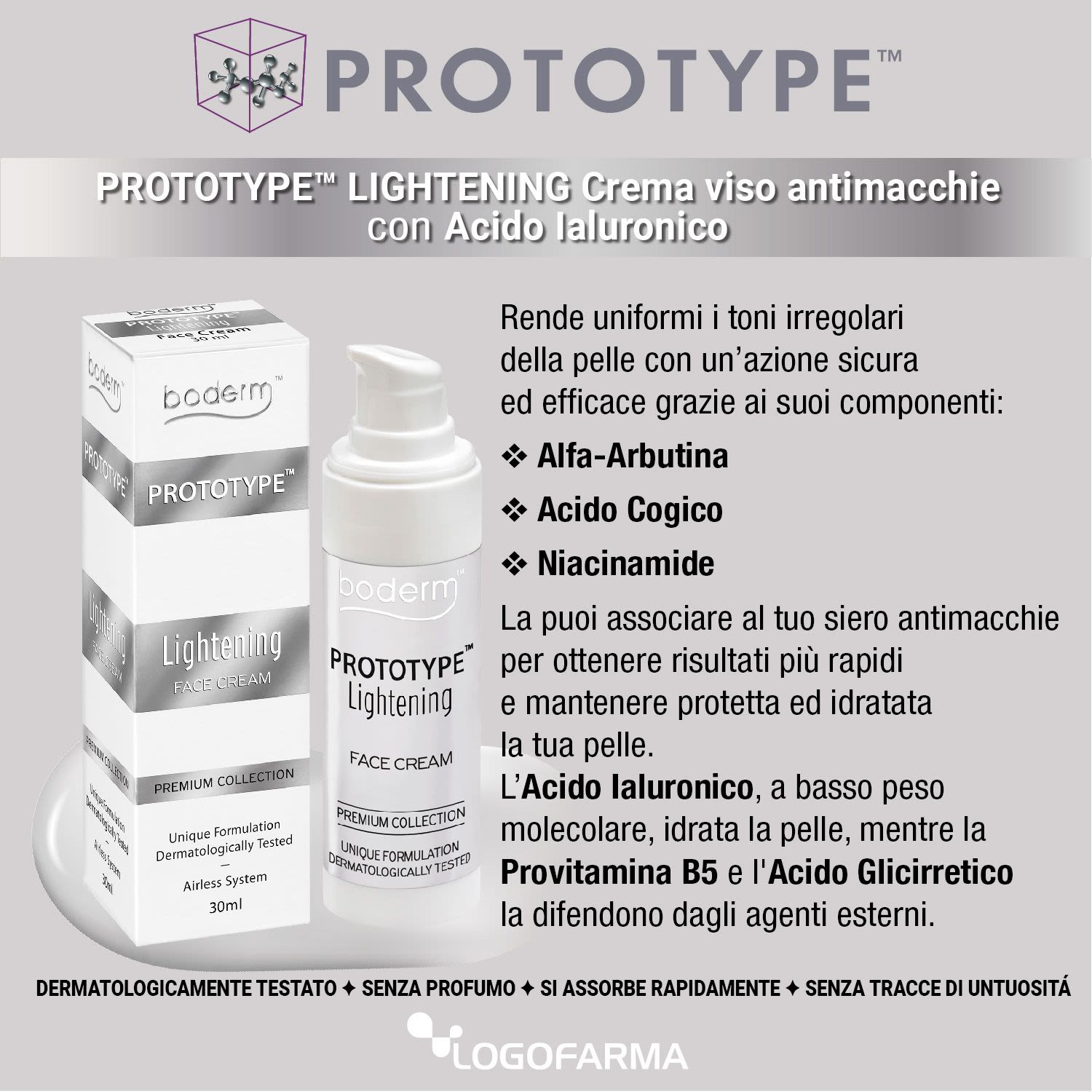 984983015 - Prototype Lightening Crema viso antimacchie con Acido Ialuronico 30ml - 4741796_2.jpg