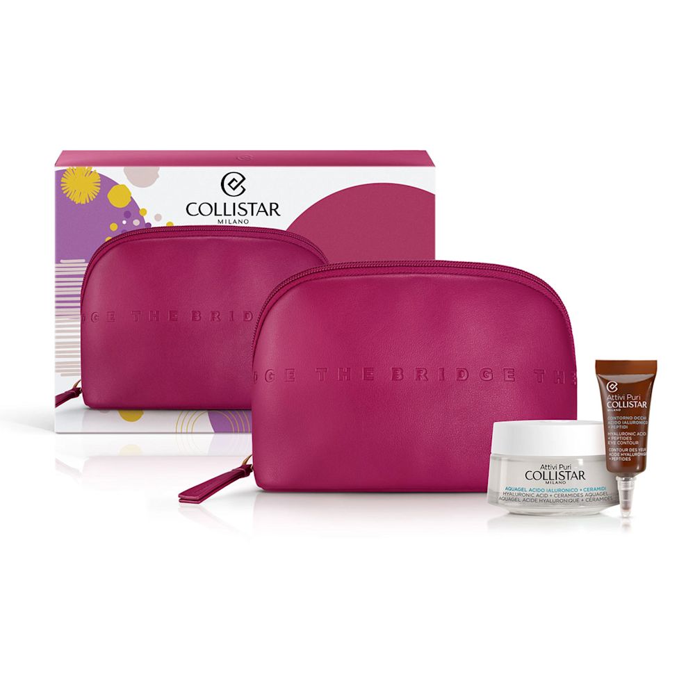 987262553 - COFANETTO ATTIVI PURI AQUAGEL ACIDO IALURONICO+CERAMIDI 50 ML + CONTORNO OCCHI ACIDO IALURONICO+PEPTIDI 5 ML + SAMPLE GOCCE MAGICHE + BEAUTY BAG FUCSIA - 4743533_1.jpg
