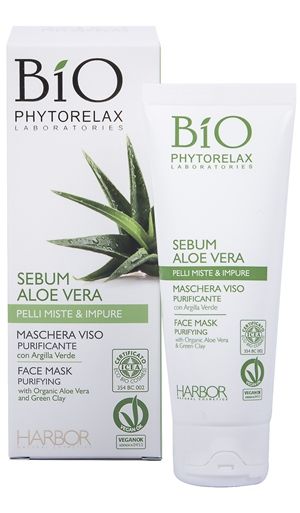 Bio Phytorelax Sebum Aloe Vera Maschera Viso Purificante 75ml