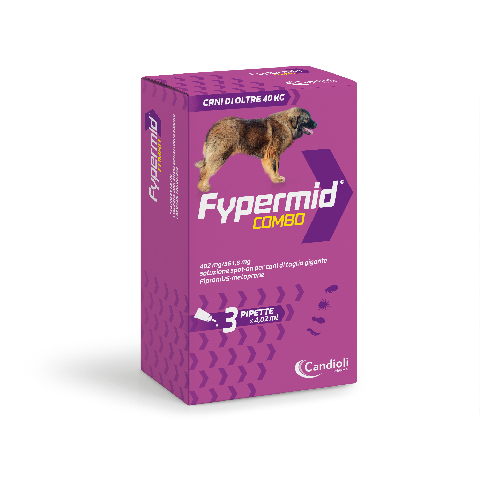 image - 105150142 - FYPERMID COMBO*spot-on soluz 3 pipette 4,02 ml 402 mg + 361,8 mg cani taglia gigante - 0007179_1.png