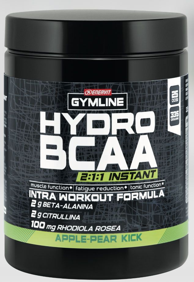 Enervit Gymline Muscle Hydro Instant Bcaa 2:1:1 Gusto Mela E Pera 335g