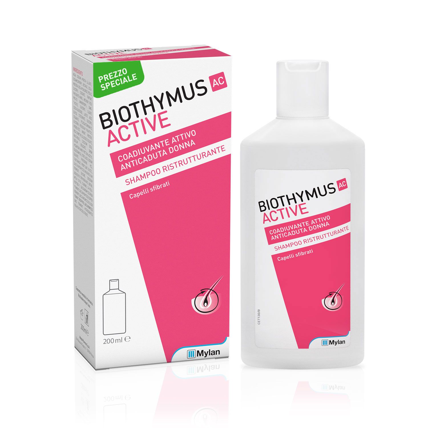 Biothymus Anti Caduta Donna Shampoo Ristrutturante 200ml