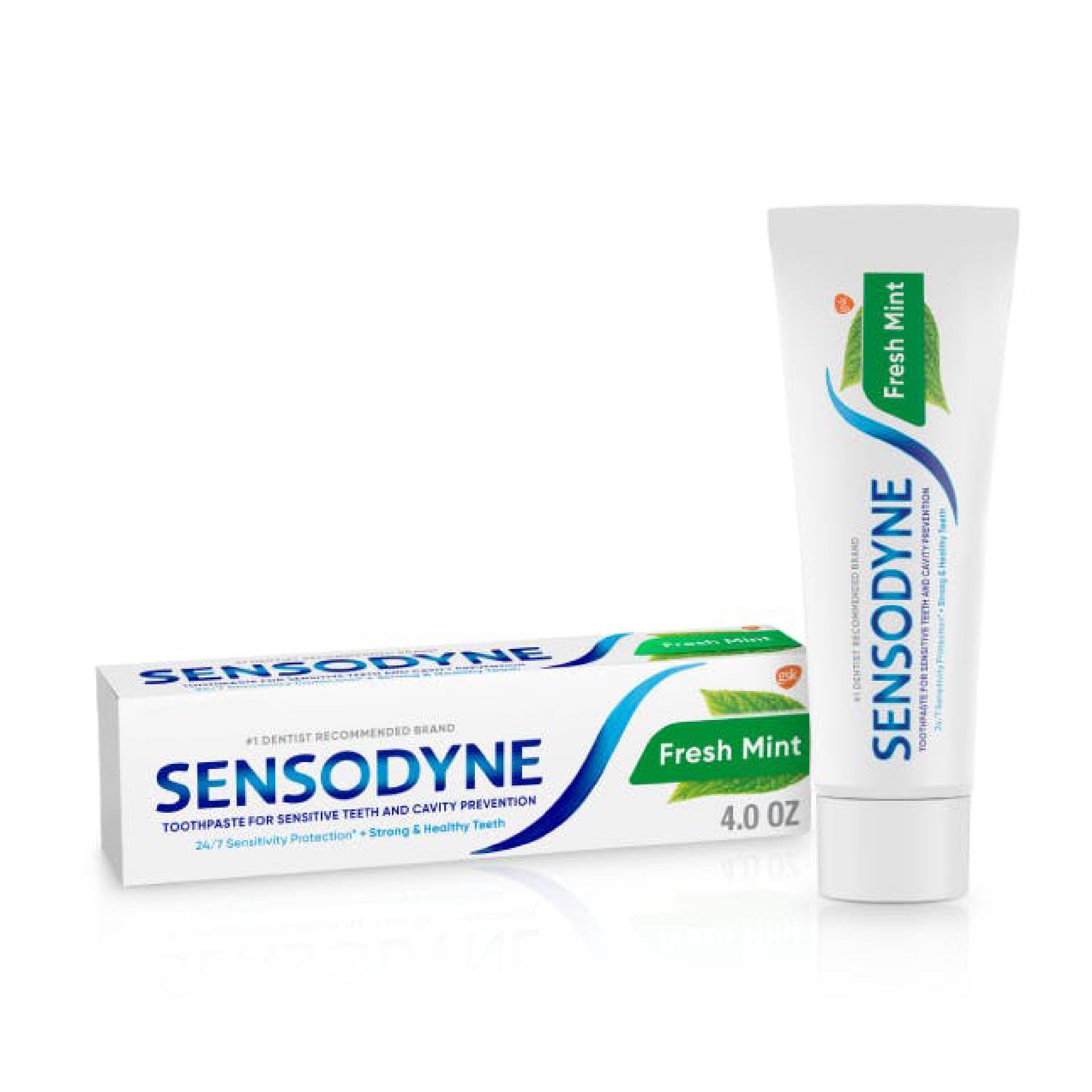 Sensodyne Fresh Mint Tooth Dentifricio Denti Sensibili 2x75ml