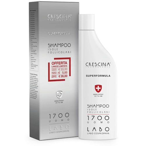 950906762 - SHAMPOO CRESCINA ISOLE FOLLICOLARI SUPERFORMULA 1700 UOMO 150 ML - 4830827_1.jpg