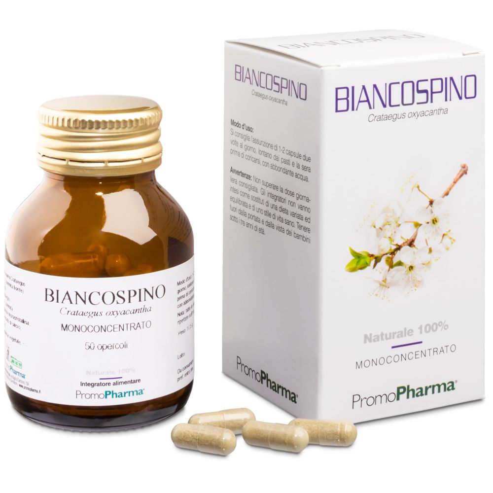 Biancospino Integratore 50 Capsule