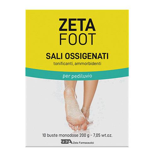 Zeta Foot Sali Ossigenati Per Pediluvio 10 Bustine