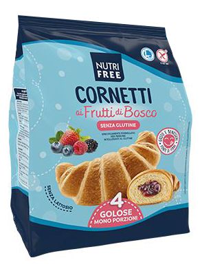 Nutrifree Cornetti Frutti Di Bosco 4 Pezzi