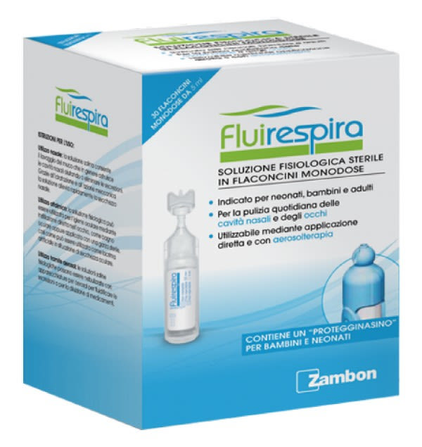 938915600 - FLUIRESPIRA SOLUZIONE FISIOLOGICA STERILE 30 FLACONCINI MONODOSE DA 5ML - 7836506_2.jpg