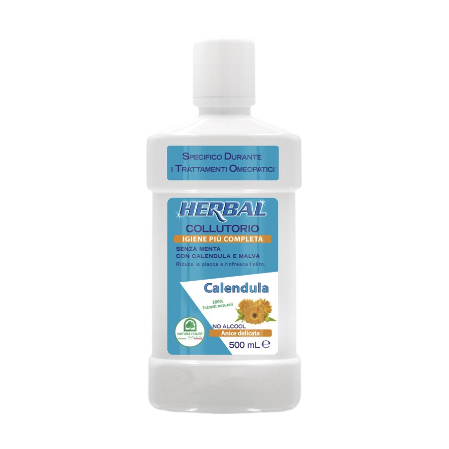 image - 906988441 - Collutorio senza alcool, menta o mentolo, con estratti di calendula e malva, ideale per l'igiene orale quotidiana e la protezione di denti e gengive. - 4793543_2.jpg