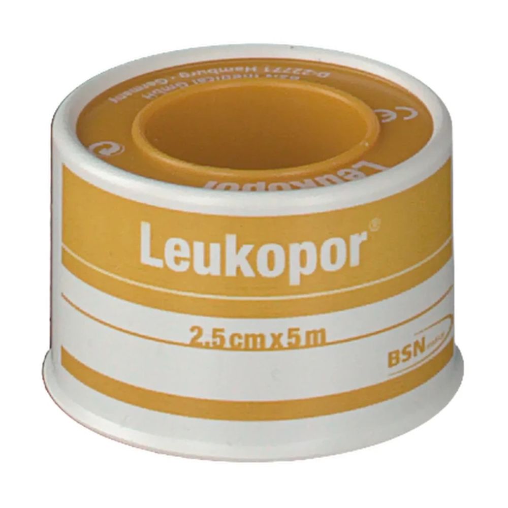 image - 900394471 - CEROTTO ADESIVO IPOALLERGENICO LEUKOPOR. SUPPORTO: TESSUTO NON TESSUTO BIANCO DI POLIESTERE E VISCOSA ADESIVO POLIACRILICO SENZA RESINE E GOMME NATURALI. 2,5X500CM MUTUABILE - 0006894_2.jpg