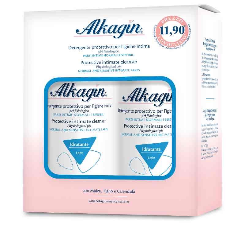 Alkagin Bi-pack Ph 4,5 Detersione intima Idratante 2 X 400ml