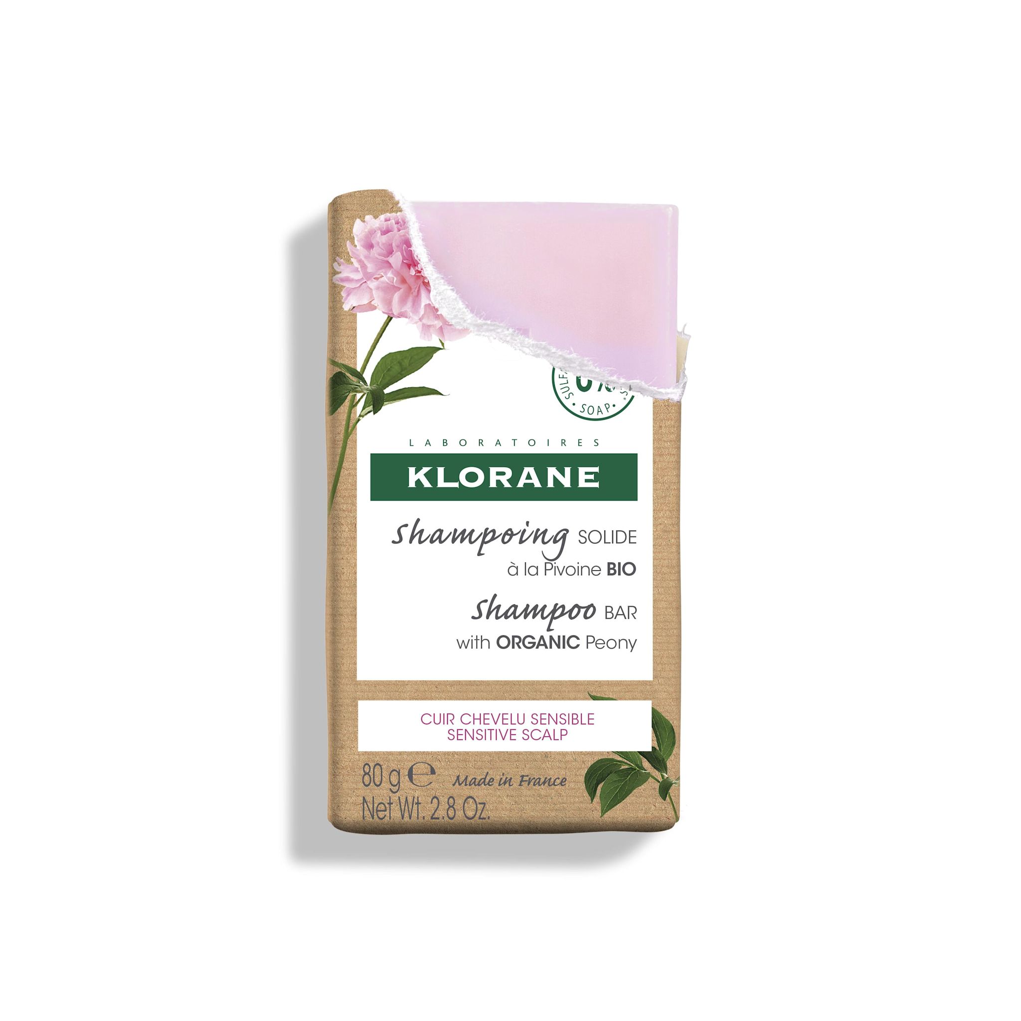 image - 985649995 - KLORANE SHAMPOO SOLIDO PEONIA BIO 80 G - 4742299_1.jpg