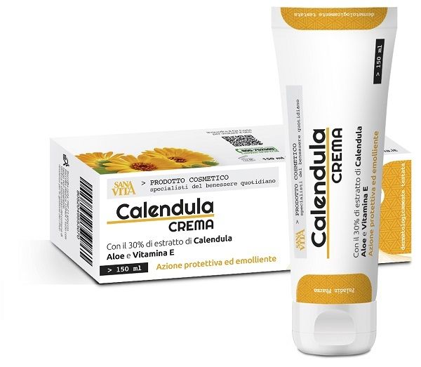 Sanavita Crema Calendula Protettiva Emolliente 150ml