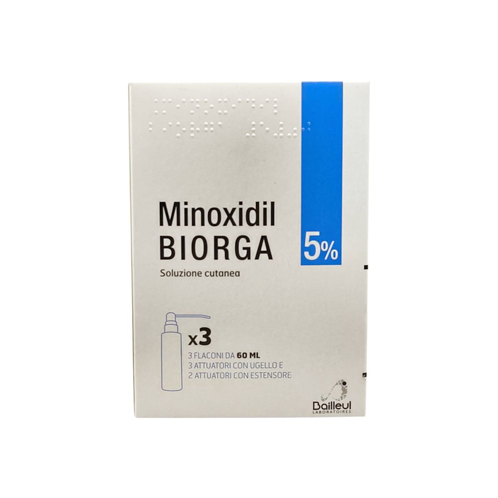 042311023 - MINOXIDIL BIORGA (LABORATOIRES BAILLEUL)*soluz cutanea 3 flaconi 60 ml 5% - 0005196_7.jpg