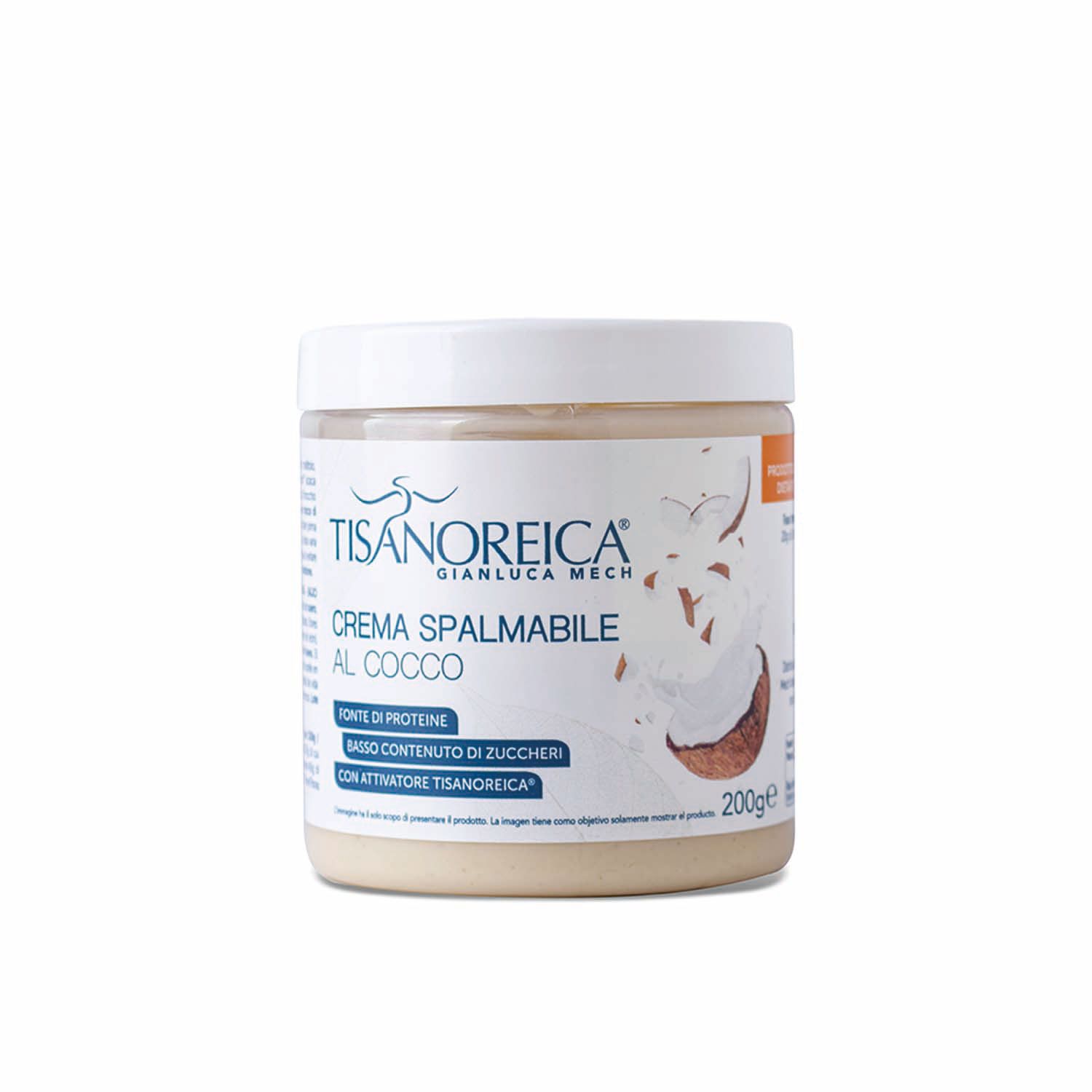 Tisanoreica Crema Spalmabile Proteica Cocco 200g