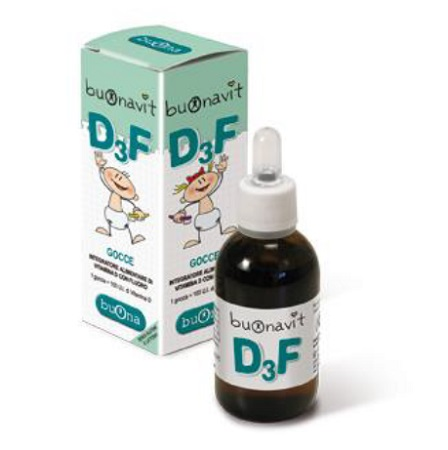 Buonavit D3f Integratore Vitamina D E Fluoro 12ml