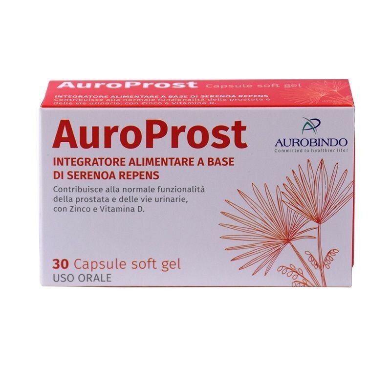 Auroprost Integratore Prostata 30 Capsule