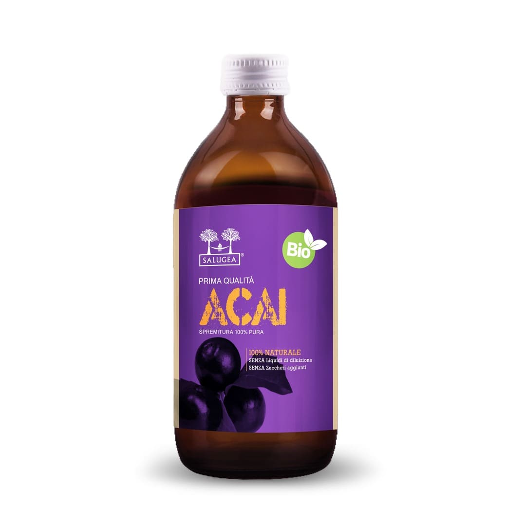 Salugea Succo Di Acai 100% Puro 500ml