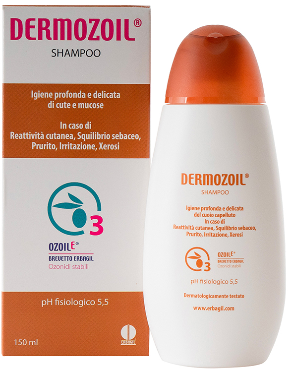 image - 984152076 - Shampoo dermatologico delicato con Ozoile, ideale per cuoio capelluto irritato, arrossato o con prurito. - 4866456_1.jpg